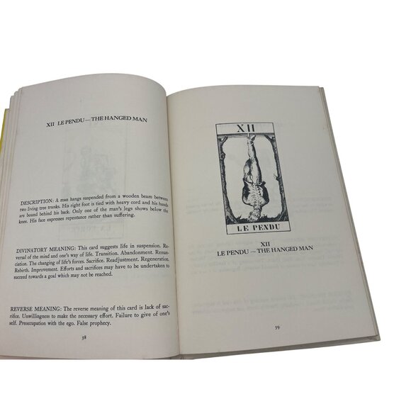 Tarot Cards For Fun And Fortune Telling By S.R. Kaplan Hardcover 1974 Edition - Picture 8 of 9